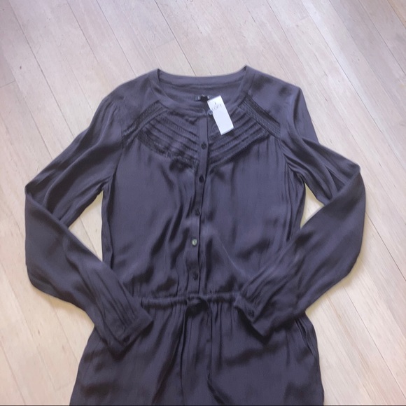 NWT LOFT Chiffon and Lace Romper - Picture 5 of 6